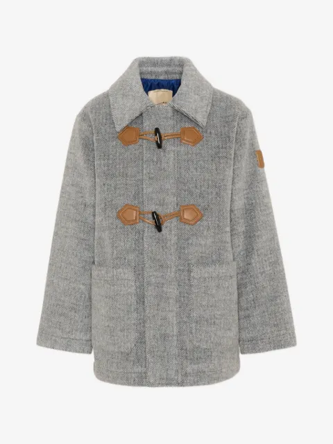 TRUSSARDI JUNIOR toggle-fastening coat