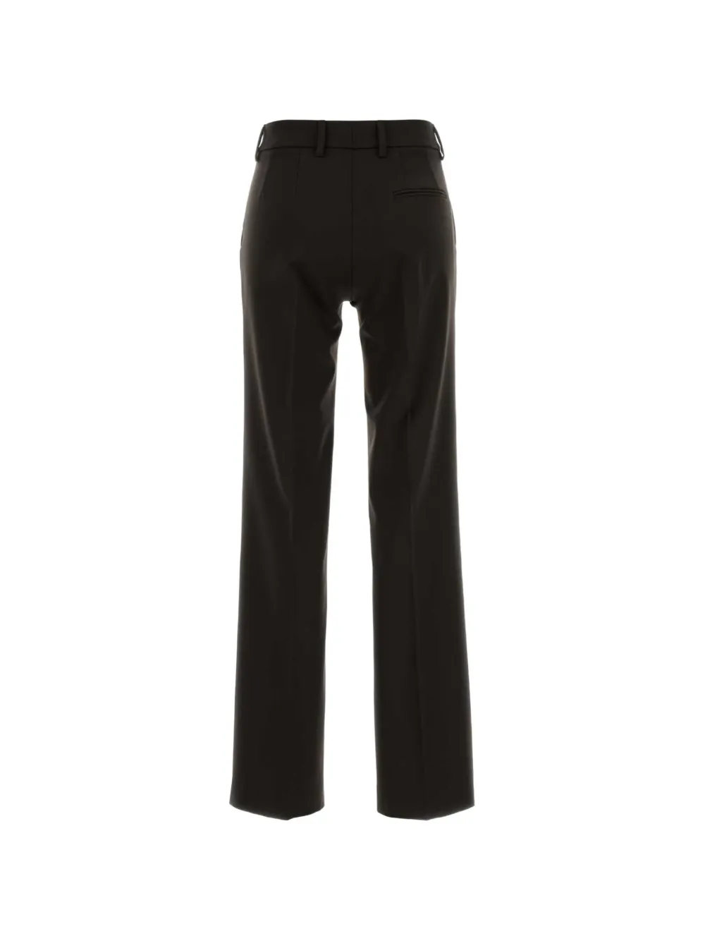 PT Torino Jodie broek met gekreukt effect Zwart