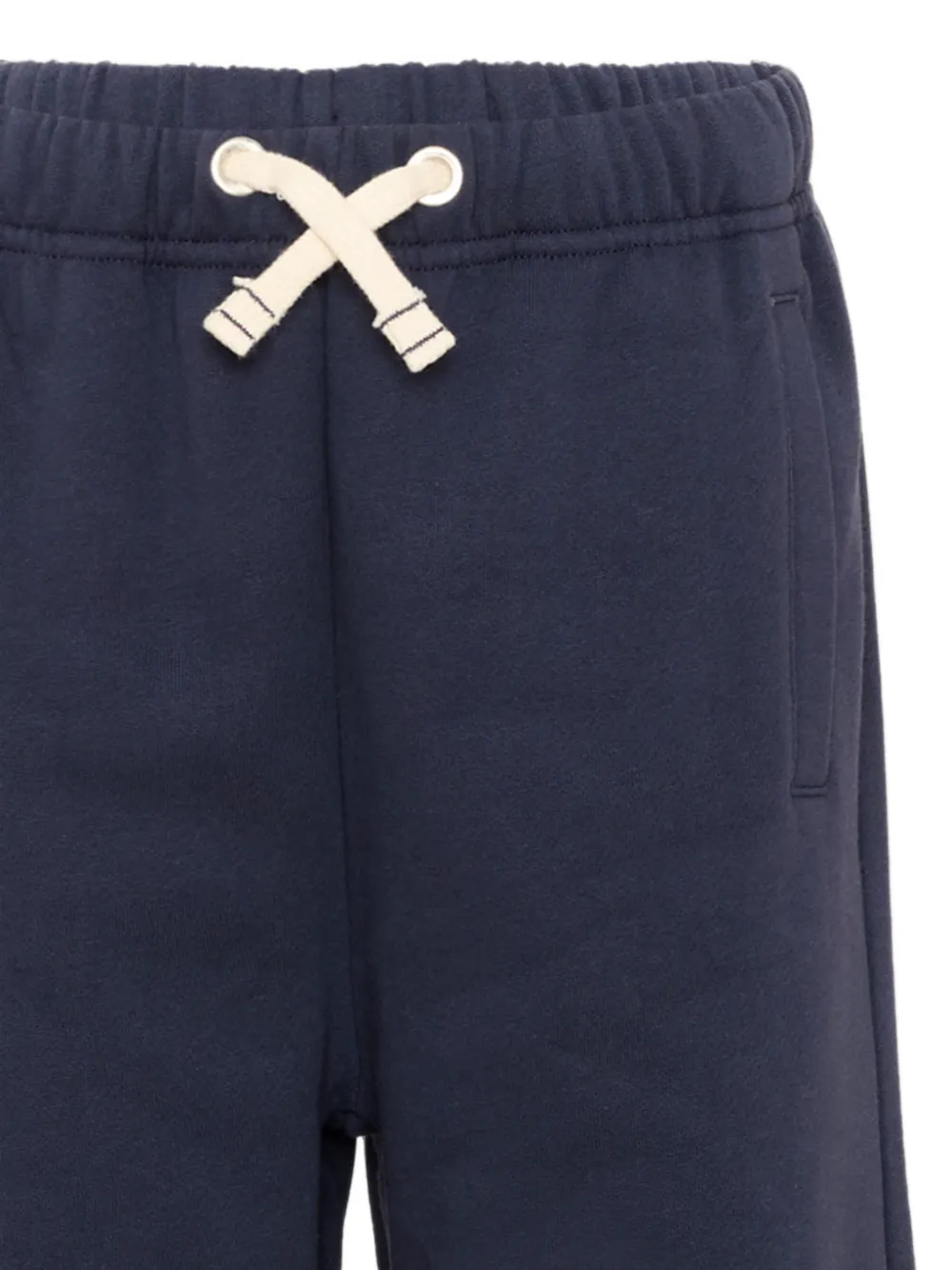 Palm Angels Kids Trainingsshorts met logoprint Blauw