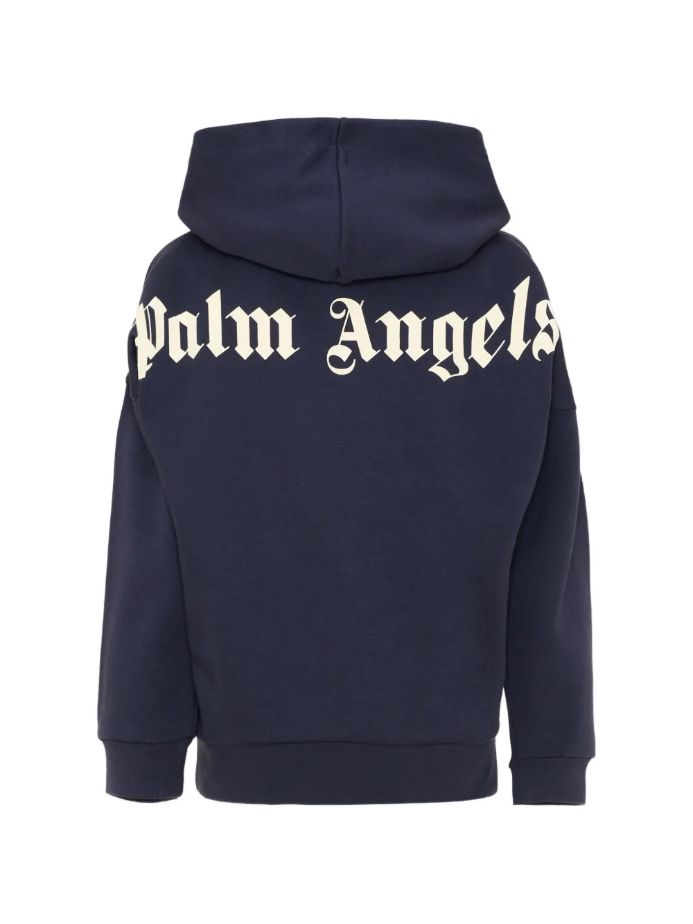 Palm Angels Kids Hoodie met logoprint Blauw