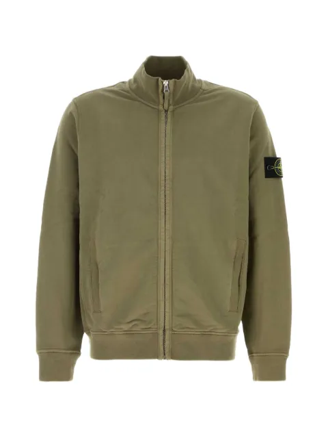 Stone Island logo-patch sweatshirt
