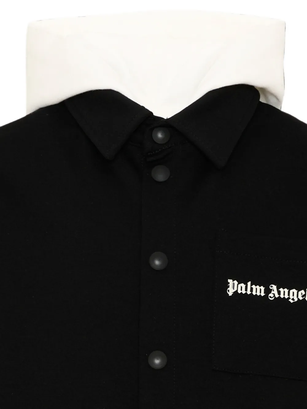 Palm Angels Kids Jack met capuchon Zwart
