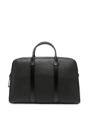 Prada サフィアーノレザー ビジネスバッグ | ブラック | FARFETCH JP