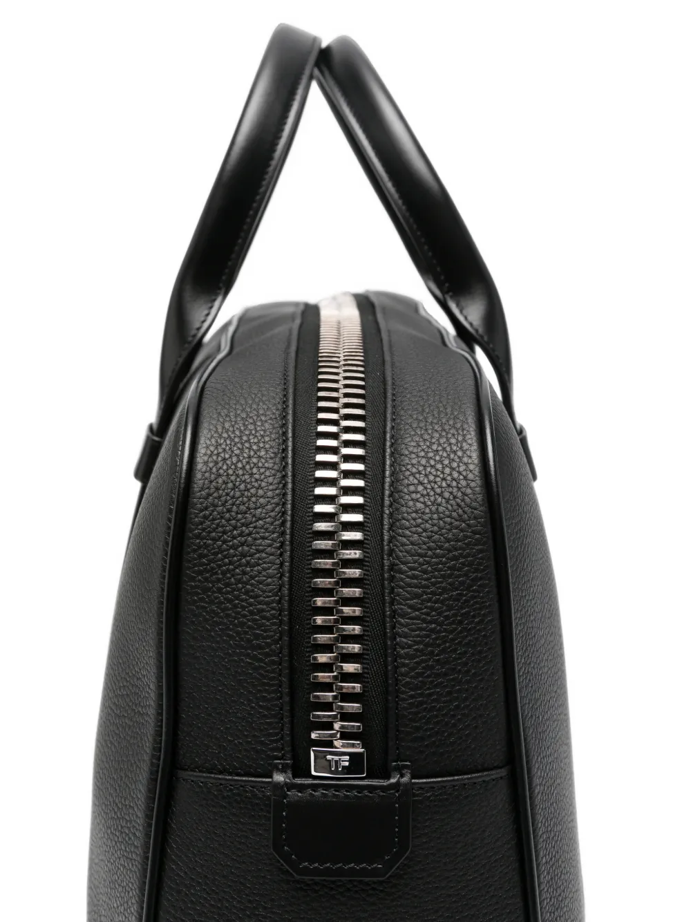 TOM FORD Leren aktetas Zwart