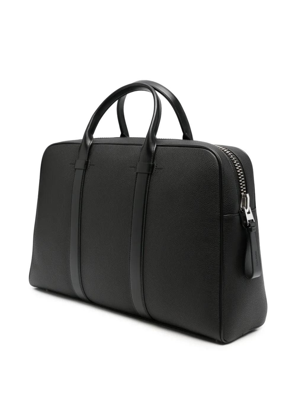 TOM FORD Leren aktetas Zwart
