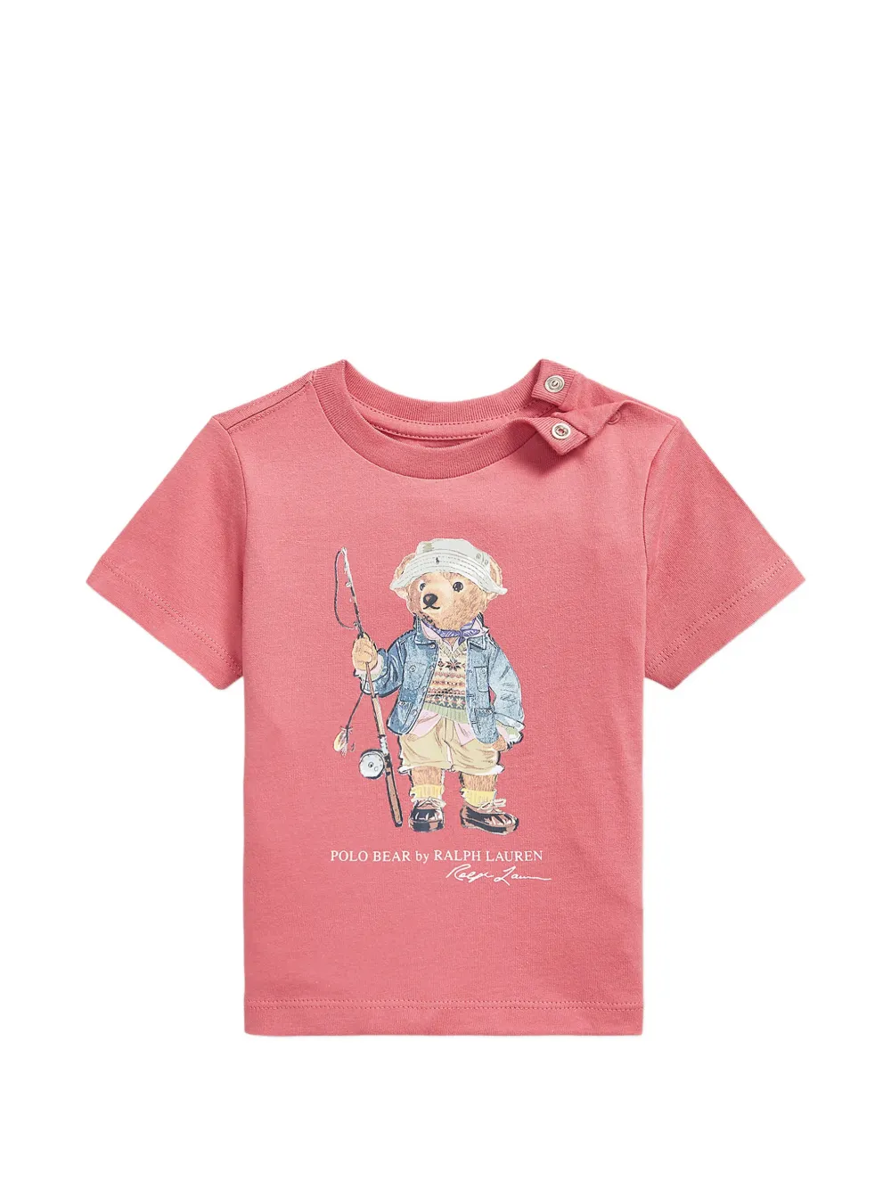 POLO RALPH LAUREN KIDS Polo Bear T-shirt - Rosa