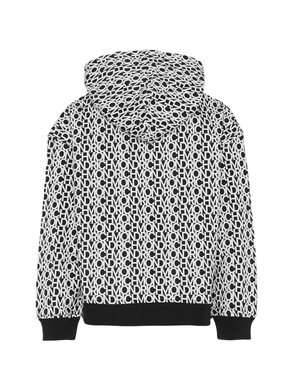 John Richmond Junior Hoodie met logoprint en rits Wit