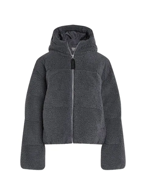 Calvin Klein Kids chamarra teddy con capucha