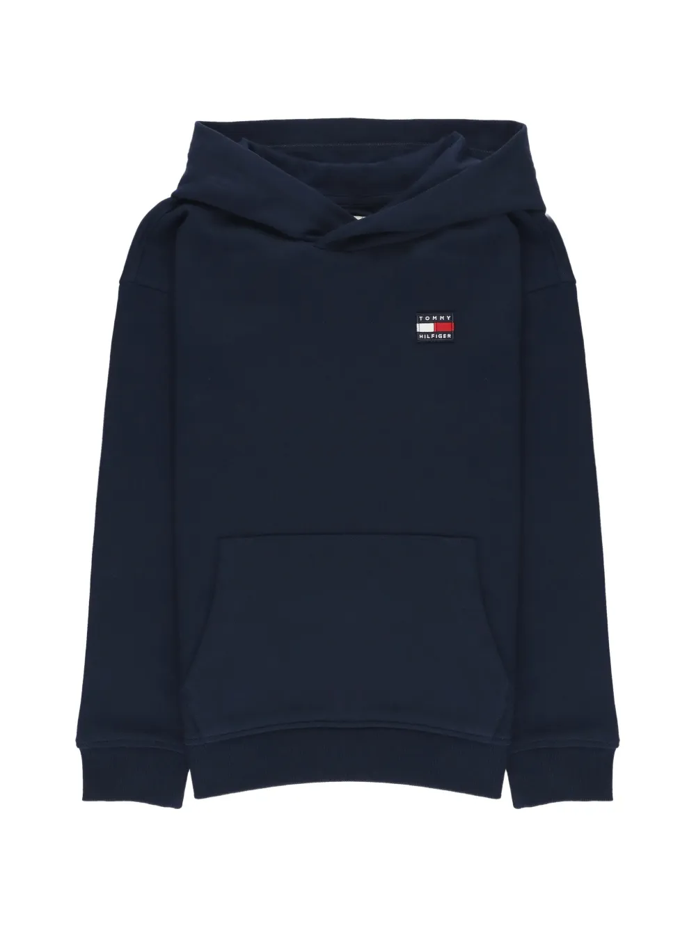 Tommy Hilfiger Junior Hoodie met logopatch Blauw