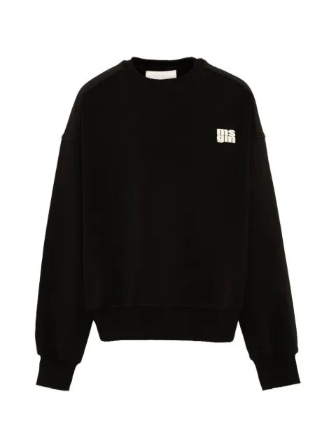MSGM Kids Suéter decote careca com estampa de logo