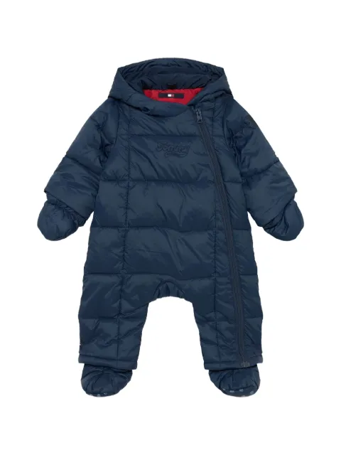 Tommy Hilfiger Junior quilted hooded snowsuit