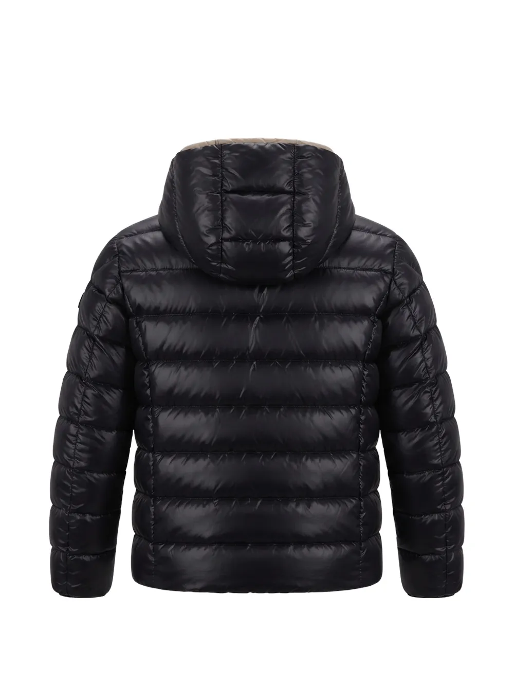 Blauer Carol gewatteerd jack met capuchon Zwart