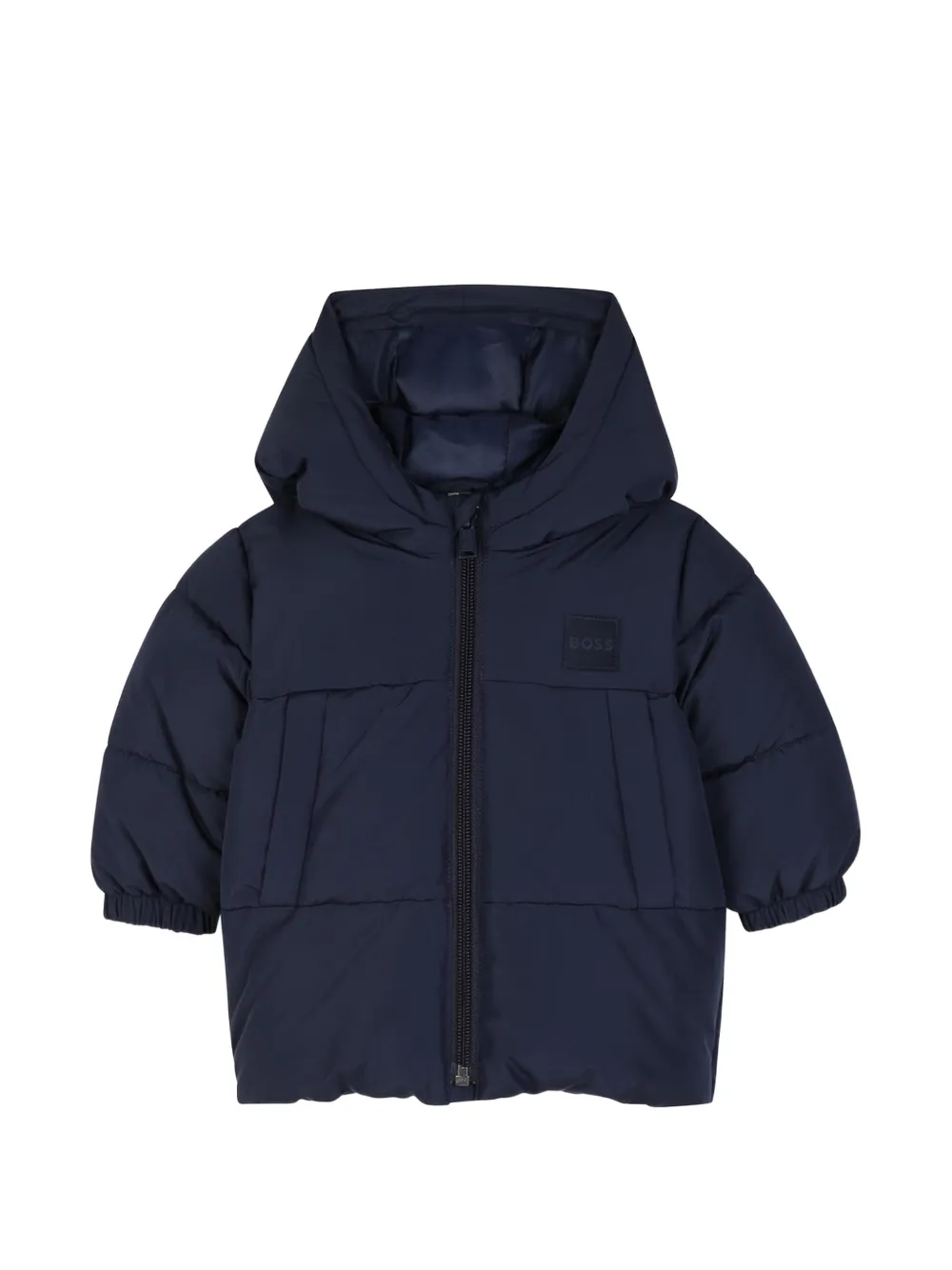 BOSS Kidswear Piumino con cappuccio - Blu