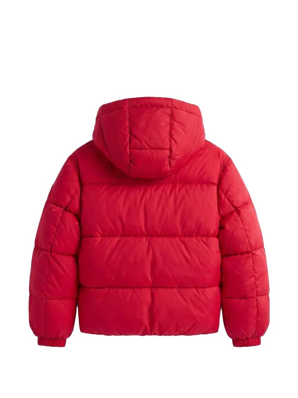 Tommy Hilfiger Junior Gevoerd jack met capuchon Rood