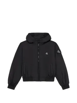 Emporio Armani Kids EA7 ボンバージャケット | ブラック | FARFETCH JP