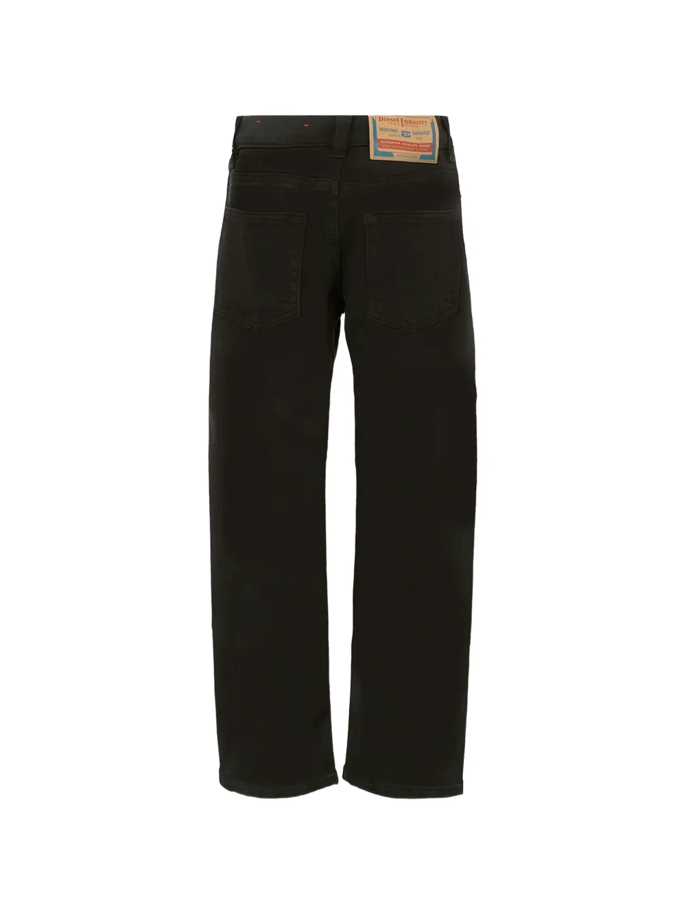 Diesel Kids Jeans met logopatch Zwart