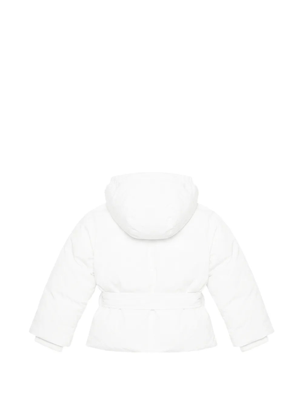 Calvin Klein Kids Jack met capuchon en ceintuur Wit