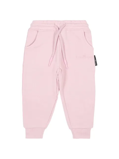 John Richmond Junior logo-embroidered drawstring track pants