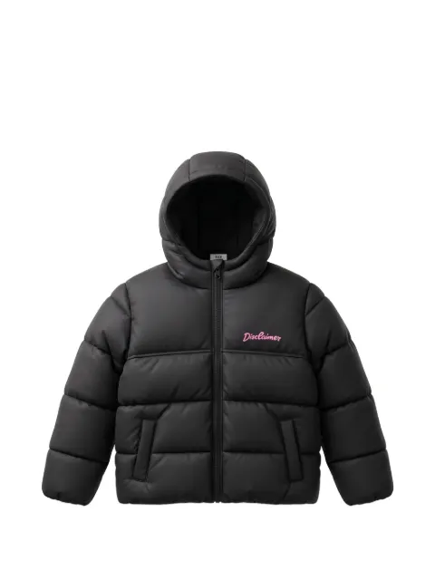 DISCLAIMER hooded padded jacket