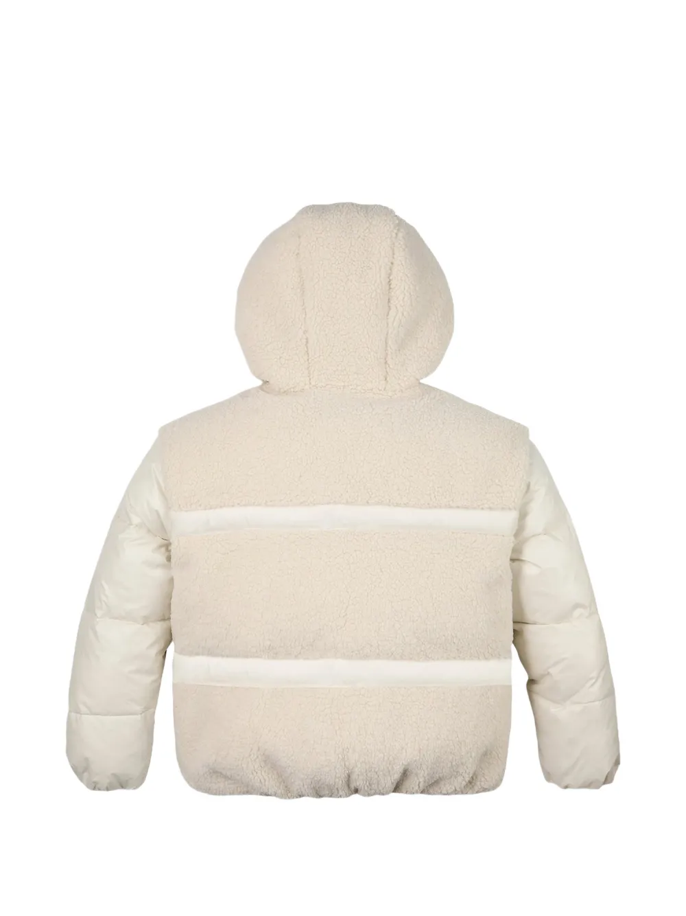 Calvin Klein Kids Jack met fleece vlakken Beige