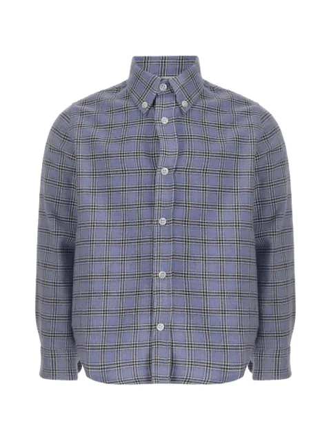 Nicoletta Fanna check-pattern button-down shirt