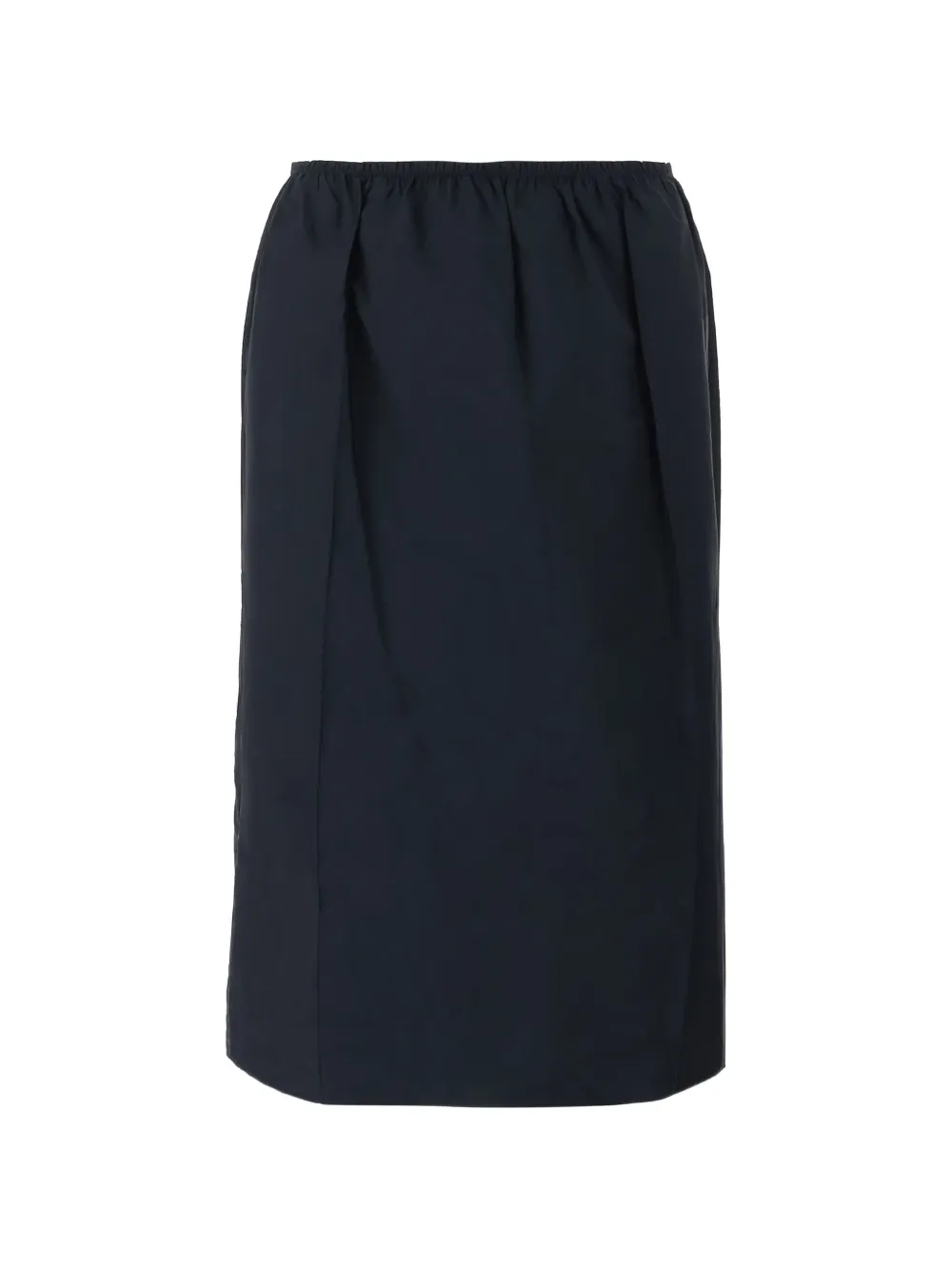 Carven Pull-on pleated elasticated skirt - Blau