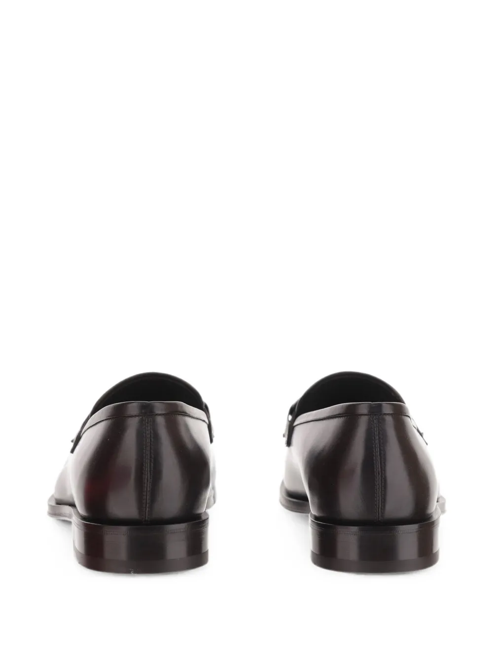 Ferragamo Loafers met Gancini-gesp Bruin