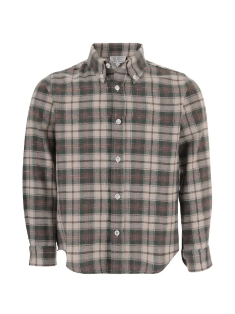 Nicoletta Fanna check-pattern button-down shirt