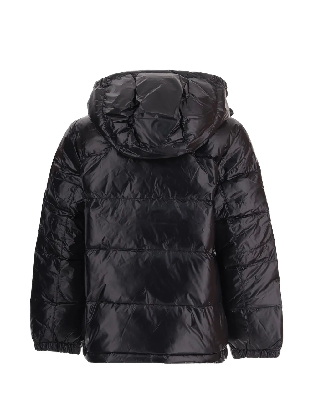 POLO RALPH LAUREN KIDS padded hooded jacket Zwart