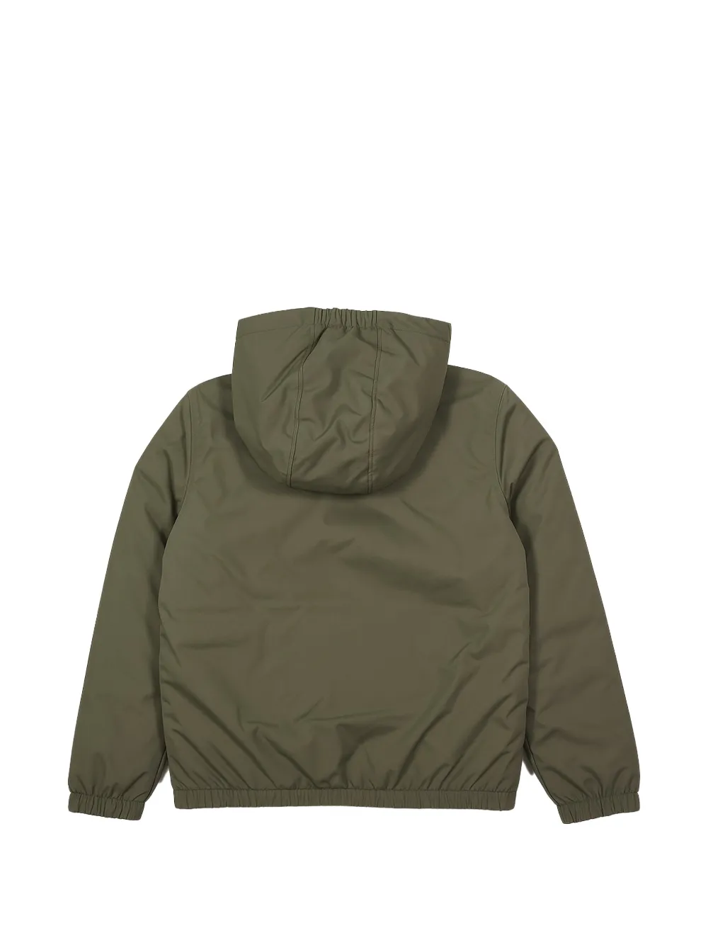 Napapijri Kids Jack met capuchon en logoprint Groen