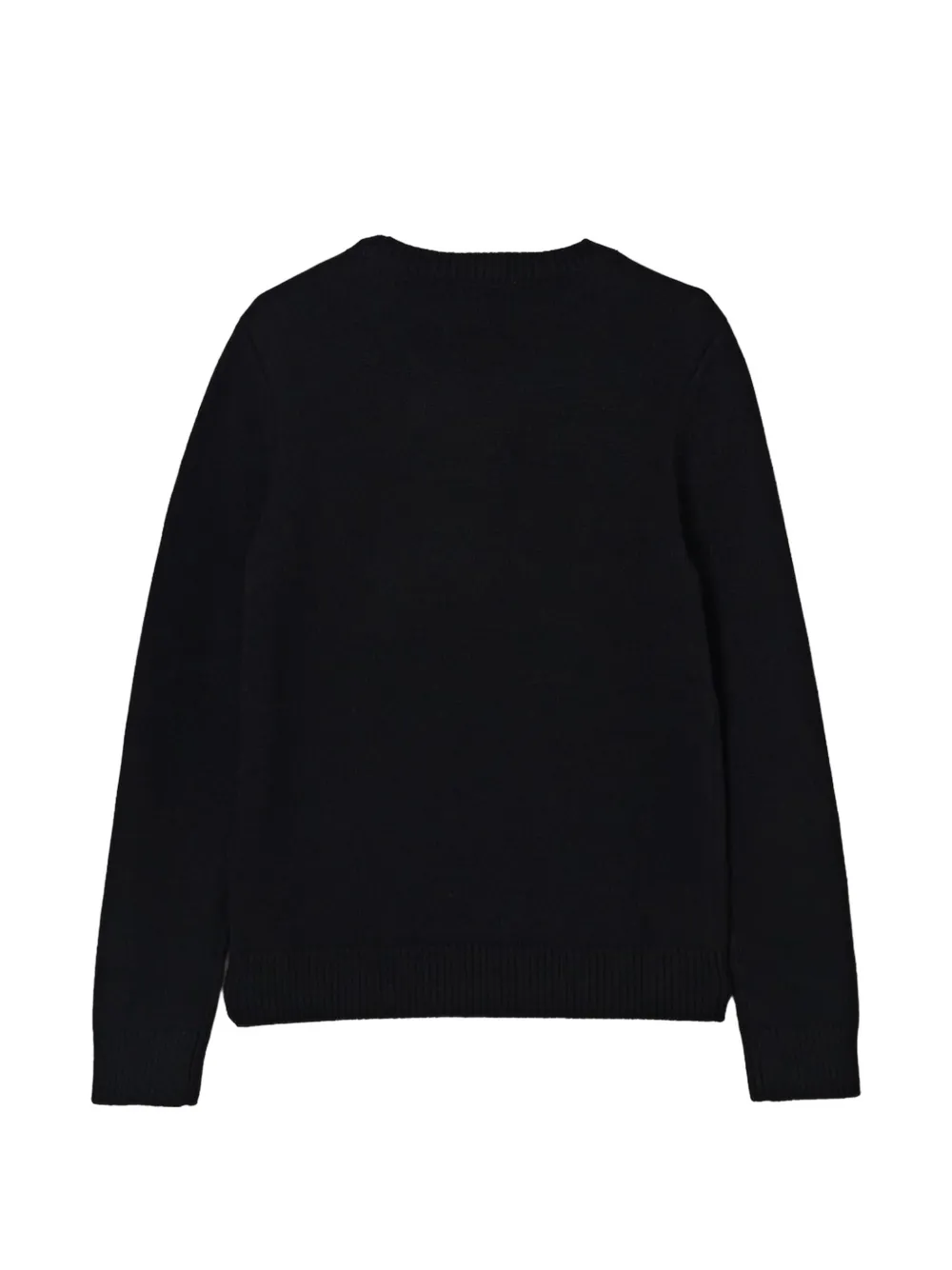 Diesel Kids Trui met logopatch Zwart