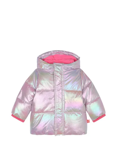 Billieblush iridescent padded jacket