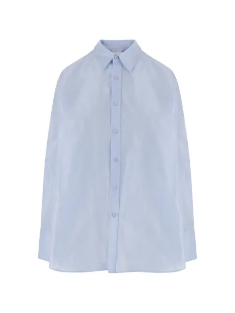 Carven oversized silk shirt
