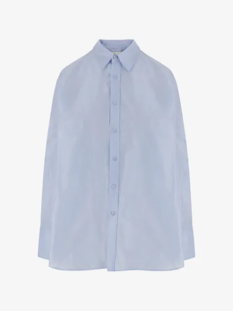 Carven oversized silk shirt