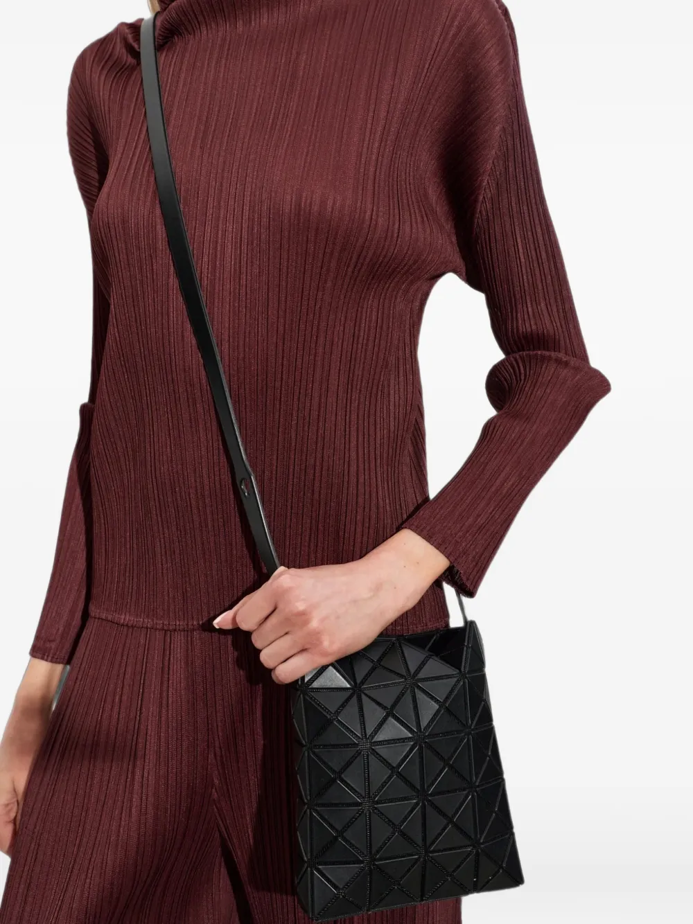 Bao Bao Issey Miyake Prism Matte crossbody bag - Nero