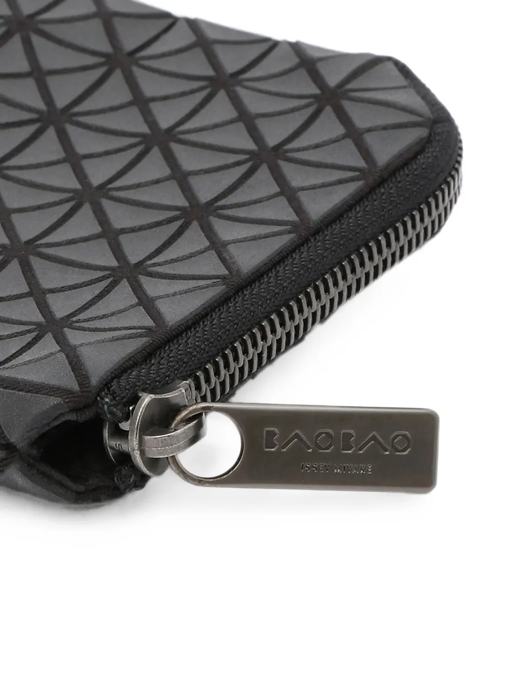 Bao Issey Miyake Clam portemonnee met geometrische vlakken Zwart