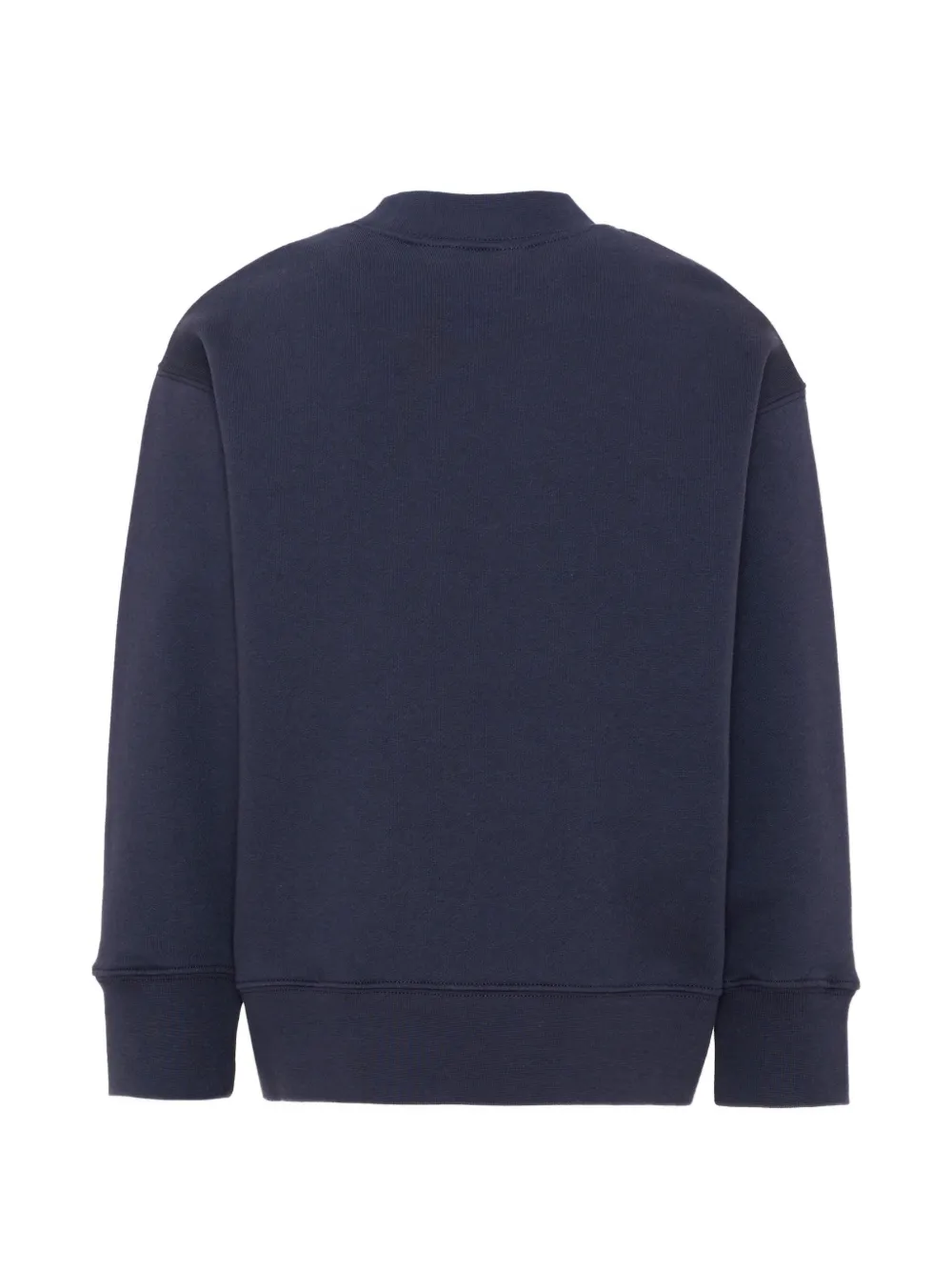Palm Angels Kids Katoenen trui met beerprint Blauw