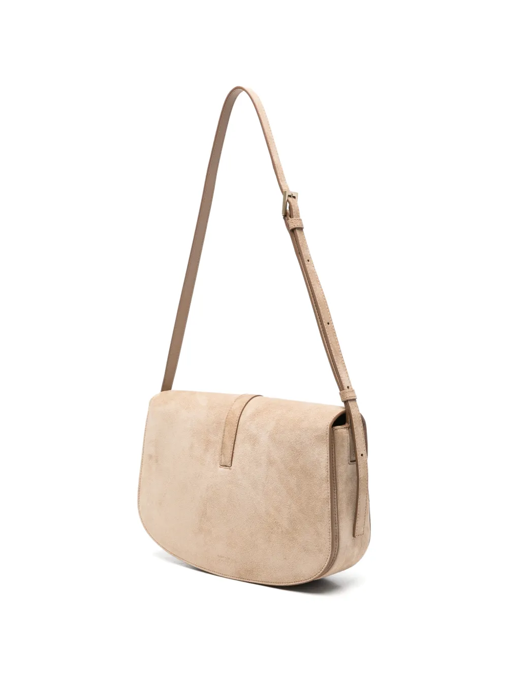 TOM FORD Suède crossbodytas met T-bandje Beige