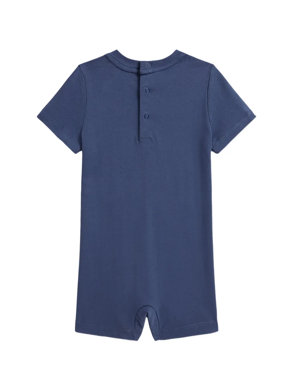 POLO RALPH LAUREN KIDS Polo Bear cotton romper Blauw