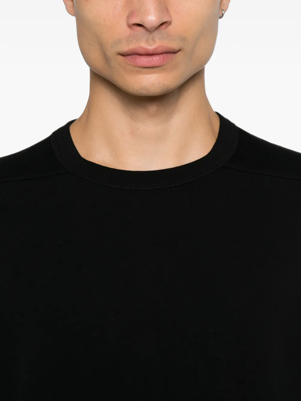 Rick Owens Ribgebreide trui Zwart