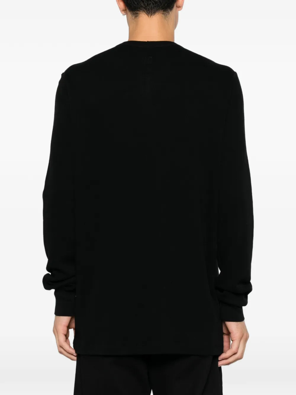 Rick Owens Ribgebreide trui Zwart