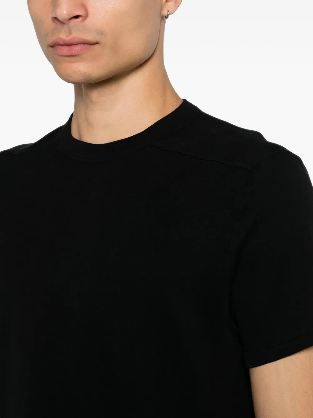 Rick Owens T-shirt met ronde hals Zwart