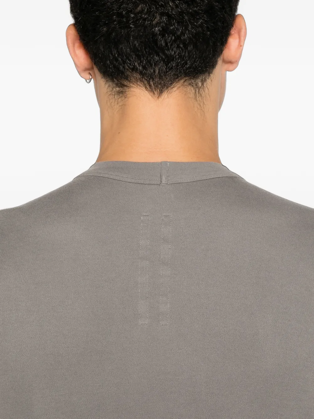 Rick Owens T-shirt met ronde hals Grijs