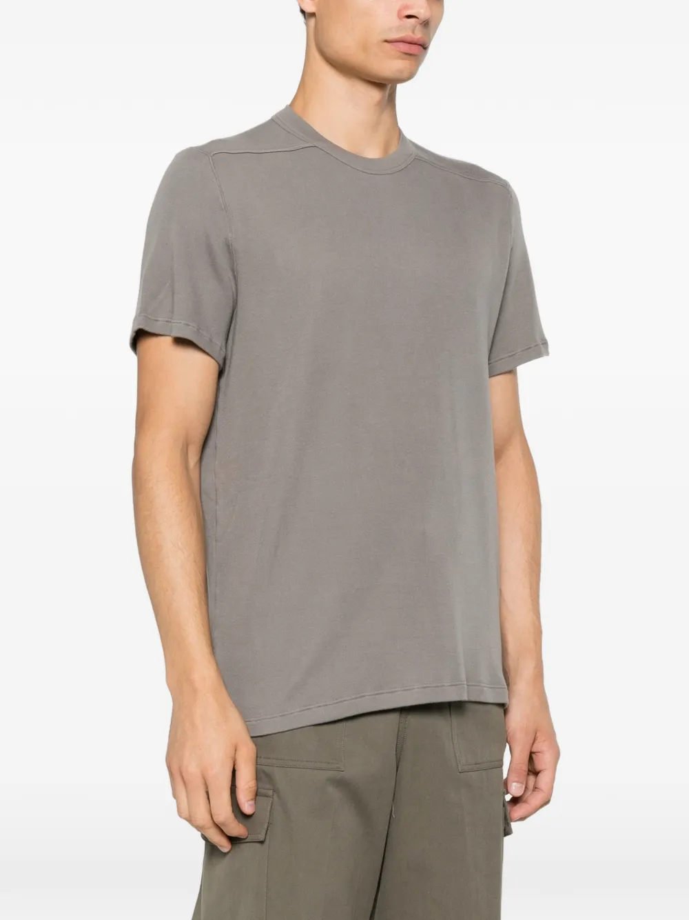 Rick Owens T-shirt met ronde hals Grijs