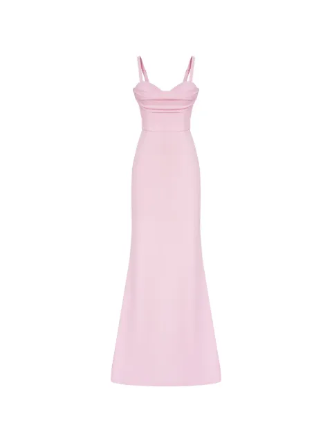 POST MERIDIEM gathered-bodice maxi dress