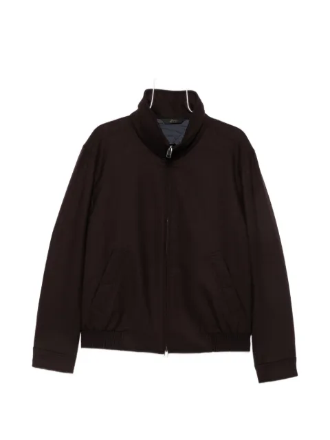 Brioni high-neck zip-up jacket