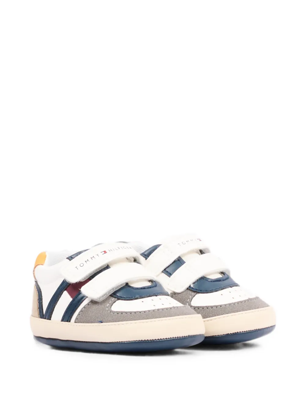 Tommy Hilfiger Junior Sneakers met klittenband Wit