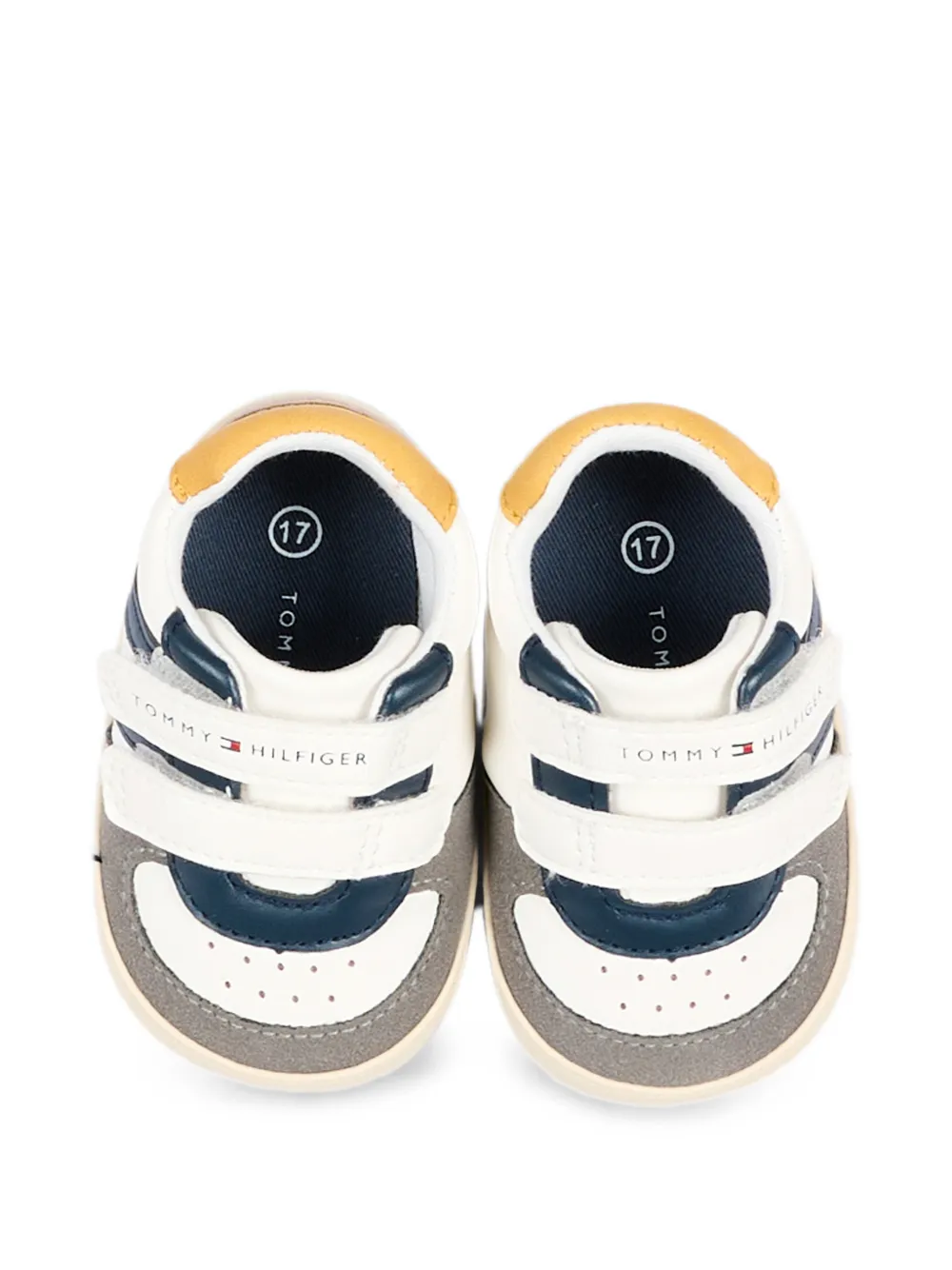 Tommy Hilfiger Junior Sneakers met klittenband Wit