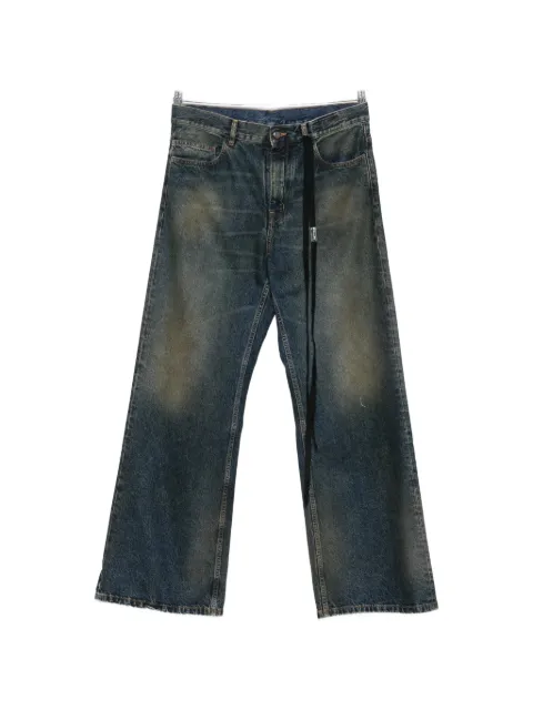 Ann Demeulemeester faded wide-leg jeans