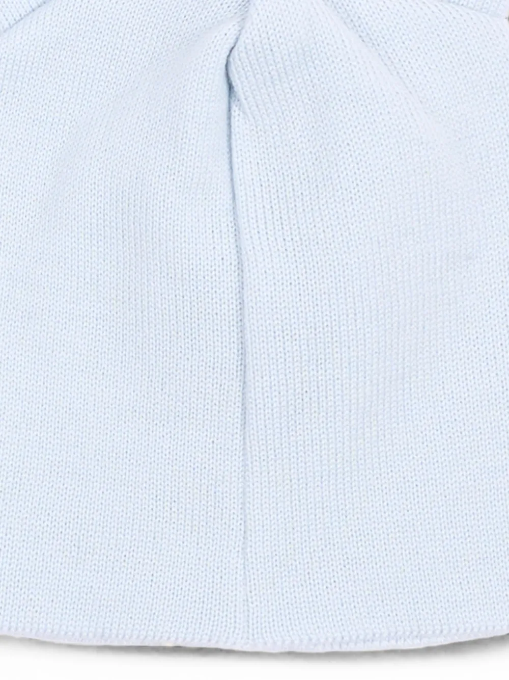 Little Bear Gebreide muts met oordetail Blauw